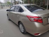 Bán xe Toyota Vios 1.5E CVT năm sản xuất 2017, màu vàng 