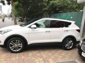 Cần bán gấp Hyundai Santa Fe đời 2016, màu trắng