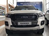 Bán Ford Ranger Wildtrak 2.0l AT 4x4 đời 2018, màu trắng, xe nhập  