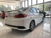 Xe ô tô Honda City Top 2019 màu trắng đang khuyến mãi hấp dẫn, xe có sẵn giao ngay