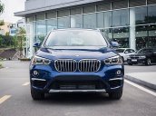 Bán xe BMW X1 sDrive18i đời 2019, màu xanh lam, xe nhập