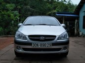 Bán Hyundai Getz đời 2009 nhập khẩu số sàn, Hyundai Getz màu bạc tại Hải Phòng