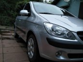 Bán Hyundai Getz đời 2009 nhập khẩu số sàn, Hyundai Getz màu bạc tại Hải Phòng