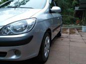 Bán Hyundai Getz đời 2009 nhập khẩu số sàn, Hyundai Getz màu bạc tại Hải Phòng