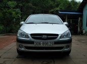 Bán Hyundai Getz đời 2009 nhập khẩu số sàn, Hyundai Getz màu bạc tại Hải Phòng