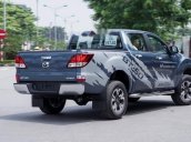 Bán Mazda BT 50 đời 2019, màu xanh lam, nhập khẩu  