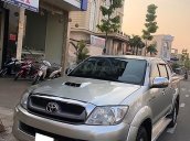 Xe Toyota Hilux 3.0G 4x4 MT đời 2009, màu bạc, xe nhập  