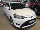 Bán xe Toyota Vios 1.5E CVT 2017, màu trắng số tự động, giá chỉ 505 triệu 