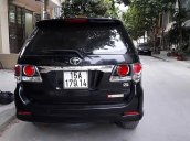 Bán Toyota Fortuner 2.7V 4x2 AT sản xuất năm 2015, màu đen, số tự động