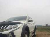 Bán Mitsubishi Triton 2x4 AT 2016, màu trắng, xe nhập, 495tr