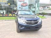 Bán Mazda BT 50 Deluxe sản xuất năm 2018, màu xanh lam, nhập khẩu nguyên chiếc