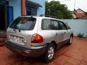 Bán Hyundai Santa Fe sản xuất 2004, màu bạc, nhập khẩu, 285 triệu