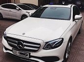 Bán Mercedes E250 màu trắng mua chính hãng, Sx tháng 12/2016, đăng ký lần 1 vào tháng 7/2017