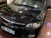 Cần bán Honda Civic đời 2008, màu đen, máy nguyên, zin từng con ốc