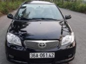 Cần bán xe cũ Toyota Vios sản xuất 2007, màu đen