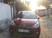 Bán Hyundai Grand i10 1.25 AT đời 2014, màu đỏ, nhập khẩu 