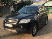 Bán Chevrolet Captiva LT 2007, màu đen, nhập khẩu, giá tốt