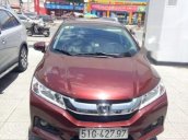 Bán xe Honda City sản xuất 2017, màu đỏ còn mới, 495tr