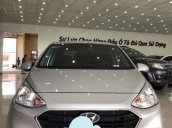 Bán ô tô Hyundai Grand i10 AT năm 2017, màu bạc, nhập khẩu, xe đẹp keng