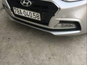 Bán Hyundai Grand i10 1.2 2017, màu bạc, chính chủ  