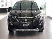 Bán Peugeot 3008 1.6 AT sản xuất năm 2019, màu đen