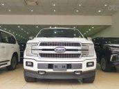 Bán Ford F150 Platinum nhập Mỹ màu trắng, nội thất đen, sản xuất 2018 xe mới 100%