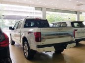 Bán Ford F150 Platinum nhập Mỹ màu trắng, nội thất đen, sản xuất 2018 xe mới 100%