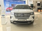 Giao ngay Ford Explorer Limited 2.3L Ecoboost mới 100%, màu trắng, xe nhập, LH 0978212288