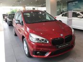 Bán xe BMW 2 Series 218i Gran Tourer sản xuất 2018, màu đỏ, nhập khẩu nguyên chiếc