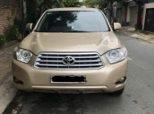 Bán Toyota Highlander 3.5 đời 2008, màu vàng, nhập khẩu  