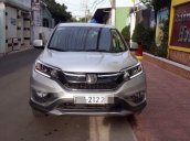 Bán Honda CR V 2.4AT sản xuất 2015, màu bạc chính chủ, giá chỉ 880 triệu