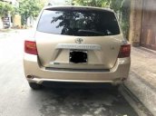 Bán Toyota Highlander 3.5 đời 2008, màu vàng, nhập khẩu  