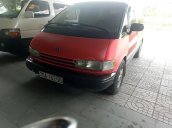 Bán xe cũ Toyota Previa đời 1993, màu đỏ, nhập khẩu  