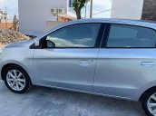 Bán Mitsubishi Mirage đời 2014, màu bạc, xe nhập  