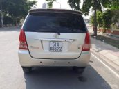 Bán lại xe Toyota Innova G đời 2006, màu bạc, nhập khẩu xe gia đình