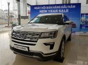 Cần bán xe Ford Explorer Ecoboosst năm sản xuất 2018, màu trắng, nhập khẩu