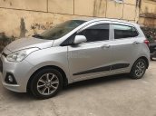 Bán ô tô Hyundai Grand i10 sản xuất 2014, màu bạc, nhập khẩu