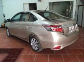 Bán xe Vios sản xuất năm 2015, màu vàng cát