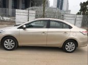 Bán Toyota Vios sản xuất 2015, màu vàng cát, 415 triệu