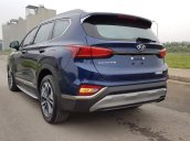 Bán xe Hyundai Santa Fe đời 2019, màu xanh lam