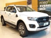 Bán Ford Ranger Wildtrak 2.0L AT 4x4 sản xuất năm 2019, màu trắng, nhập khẩu, 918 triệu