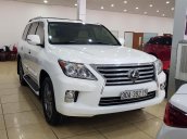 Bán Lexus LX570 sản xuất 2013, đăng ký 2015, màu trắng bản xuất Mỹ