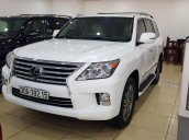 Bán Lexus LX570 sản xuất 2013, đăng ký 2015, màu trắng bản xuất Mỹ