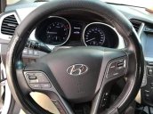 Cần bán gấp Hyundai Santa Fe 2.2AT đời 2017, màu trắng