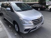 Bán Toyota Innova 2.0E đời 2014, màu bạc, số sàn, 535 triệu