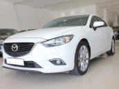 Bán Mazda 6 2.5AT Prenium đời 2016, full option, màu trắng, giá 770 triệu