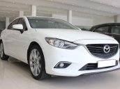 Bán Mazda 6 2.5AT Prenium đời 2016, full option, màu trắng, giá 770 triệu