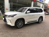 Bán Lexus LX570 xuất Mỹ màu trắng, nội thất nâu model 2016 siêu đẹp như xe mới, đi chuẩn 1 vạn 6 km