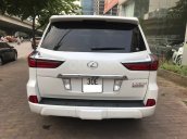 Bán Lexus LX570 xuất Mỹ màu trắng, nội thất nâu model 2016 siêu đẹp như xe mới, đi chuẩn 1 vạn 6 km