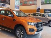 Bán Ford Ranger Wildtrak 2.0L 4x4 AT sản xuất năm 2019, màu vàng 